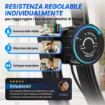 Cyclette da camera con manopola per regolazione resistenza magnetica su 8 livelli