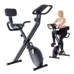 Cyclette Magnetica Richiudibile Comfort con schienale | Allenamento fitness a casa