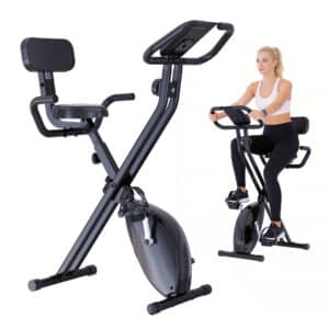 Cyclette Magnetica Richiudibile Comfort con schienale | Allenamento fitness a casa
