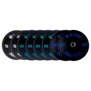 Kit 90kg Dischi Bumper foro 50mm FD Sport | Allenamento Funzionale