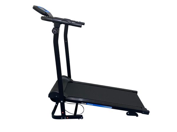 Tapis roulant magnetico FD Race Mag per allenamento a casa, richiudibile e con display LCD.