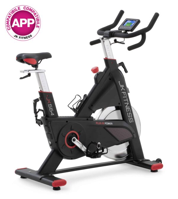 Spin Bike JK Fitness Gym Bike JK 564 | Allenamento interattivo con App compatibile