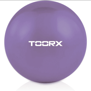 Sfera tonificante Toorx appesantita viola | Perfetta per Attrezzo per Pilates e Yoga a Casa per Casa