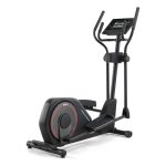 Ellittica ProForm Sport nera con dettagli rossi da diverse angolazioni