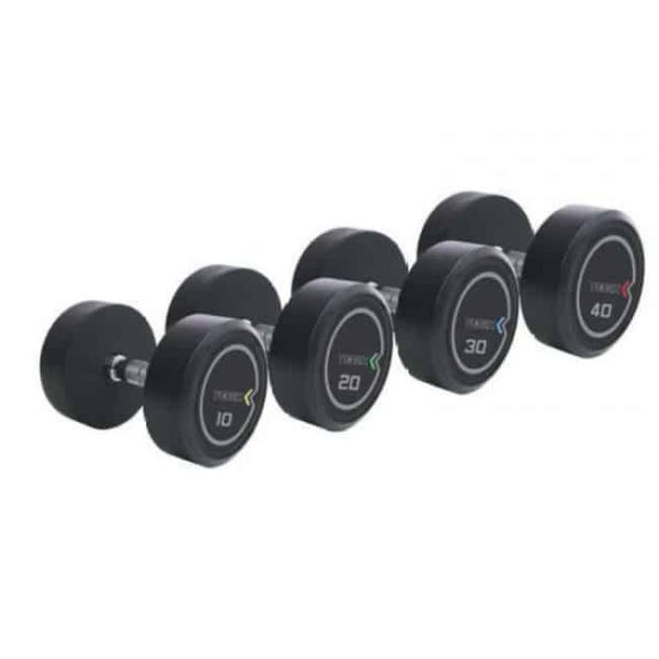 Set di Manubri in Uretano Professional Toorx | Attrezzatura per allenamento pesi in palestra