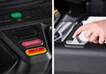 Pulsanti di controllo con Start, Stop/Pause e leva di regolazione sul Tapis Roulant