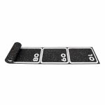 Agility Ladder Hex Diamond Roll Out parzialmente srotolata, con numeri di esercizio in sequenza