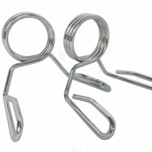 Coppia Ferma Pesi Ø 50 mm Diamond a molla | Attrezzatura Crossfit, sicurezza bilanciere e manubri