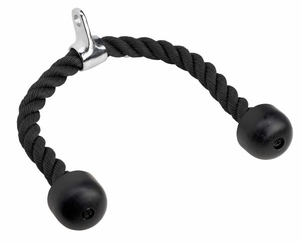 Corda Tricipiti Diamond Nera | Accessori Stazione Multifunzione per allenamenti in casa o home fitness