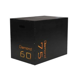 Diamond Plyo Box in legno | Attrezzatura Crossfit per allenamento pliometrico intenso