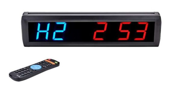 Gym Timer Diamond con telecomando | Attrezzi per Pilates e Yoga a Casa per allenamenti precisi