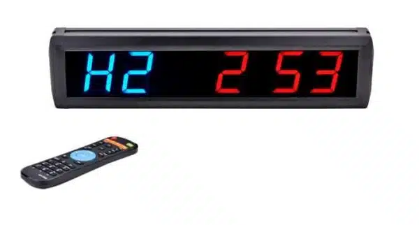 Gym Timer Diamond con telecomando | Attrezzi per Pilates e Yoga a Casa per allenamenti precisi