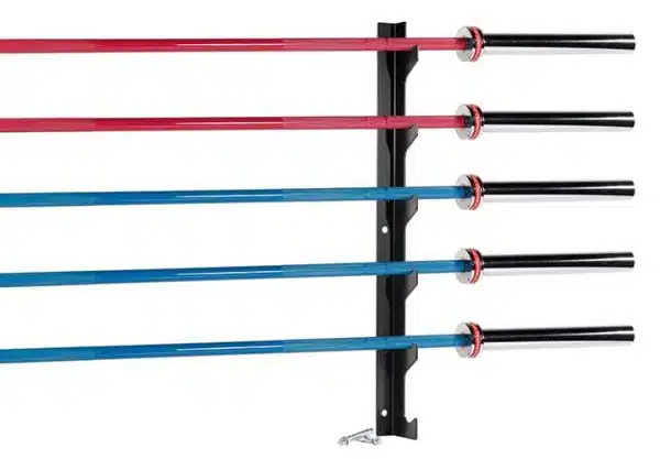 Rastrelliera Porta Bilancieri a muro RB-6W Diamond con Pesi Palestra | Organizzazione Home Gym