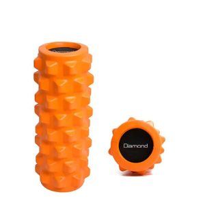 Rullo Yoga EVA Diamond per massaggi | Attrezzi per Pilates e Yoga a Casa per il recupero muscolare