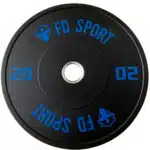 Primo Dischi Bumper 20Kg FD Sport singolo su sfondo bianco