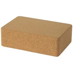 Mattoncino Yoga in Sughero FD Sport 22,6 x 15 x 7,4 cm | Attrezzi per Pilates e Yoga a Casa per supporto e stabilità