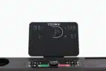 Display LCD del Tapis Roulant Elettrico Toorx Traveller Plus con interfaccia utente visibile
