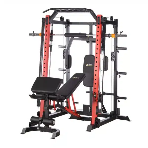 Smith Machine HMS Cyklop 3 | Attrezzo Completo per Stazioni Specializzate Home Gym
