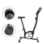 Cyclette da camera HMS RW3011 con ingranaggi e dettagli tecnici