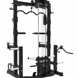 Power Rack JKV74 con Lat Pulley | Struttura Crossfit completa per allenamento Home Fitness