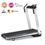 Tapis Roulant Elettrico JK Fitness SC48 Super Compact Bianco | Allenamento Cardio Efficiente