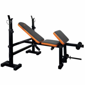 Panca Regolabile GetFit Force 445 con portabilancere | Allenamento forza
