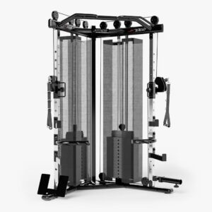 Stazione Multifunzione All-in-One JK7060 Dual Pulley | Power Rack, Smith Machine e Pulegge Regolabili
