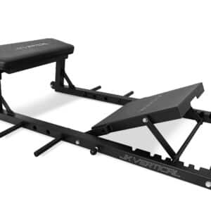Panca Hip Thrust con struttura nera Jk Vertical | Allenamento intensivo glutei e gambe