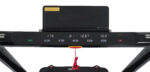 Display LCD illuminato del Tapis Roulant Route Maxi Compact GetFit acceso con dati