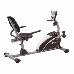 Cyclette Orizzontale GetFit Recumbent R281 | Allenamento Cardio Confortevole con Supporto Lombare