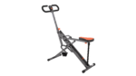 Macchina Squat Pieghevole 701MR vista laterale con sedile arancione