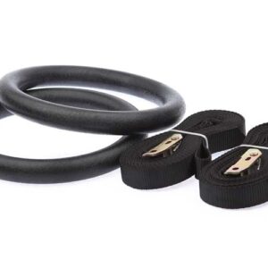 Coppia anelli ginnici JK Fitness AG-ABS | Accessori CrossFit per allenamento a corpo libero