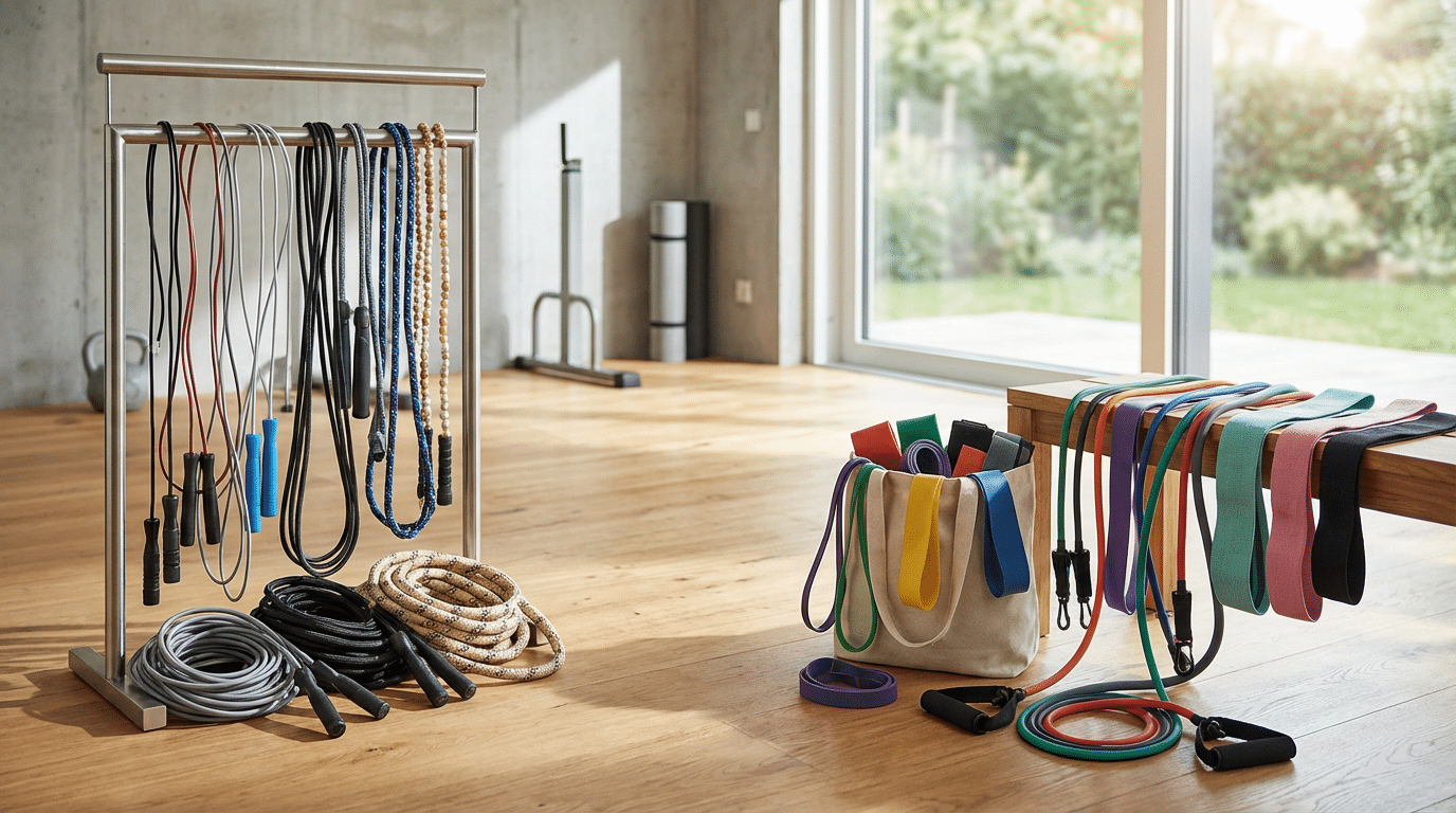 Corde per Saltare vs Elastici Fitness | Allenamento Completo a Casa