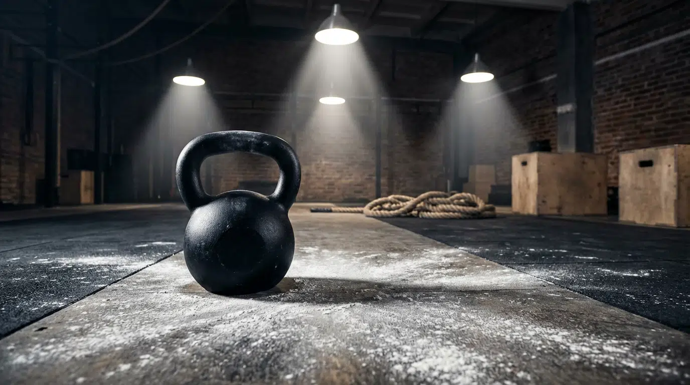 Manubri vs Bilancieri vs Kettlebell: Guida alla Scelta Set pesi palestra per home gym, con bilancieri, manubri e kettlebell.