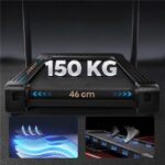 Superficie da corsa del Tapis Roulant BodyJoy 103E con carico massimo 150 kg