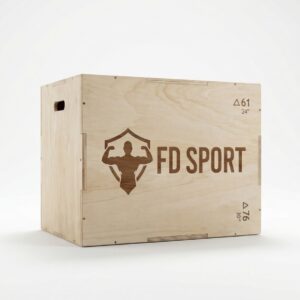 Plyo Box Legno FD Sport in primo piano | Attrezzatura FD Sport per un allenamento Crossfit efficace