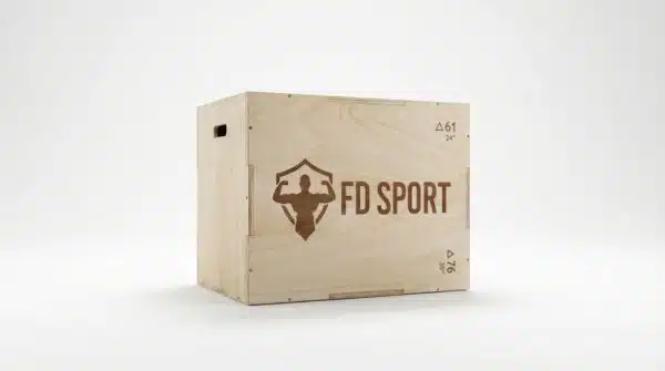 Plyo Box Legno FD Sport in primo piano | Attrezzatura FD Sport per un allenamento Crossfit efficace
