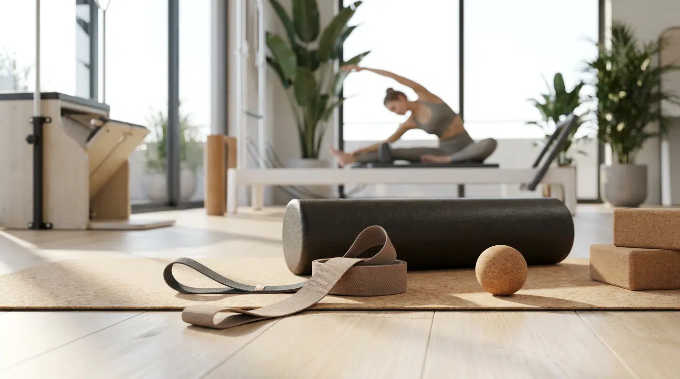 Accessori Stretching Casa: Guida ai 5 Essenziali Gli accessori essenziali per lo stretching e la flessibilità a casa per l'allenamento a casa