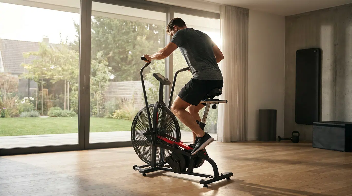 Air Bike CrossFit: Pro e Contro per l'HIIT Perfetto Air Bike Crossfit | Attrezzo cardio definitivo per allenamento HIIT professionale a casa