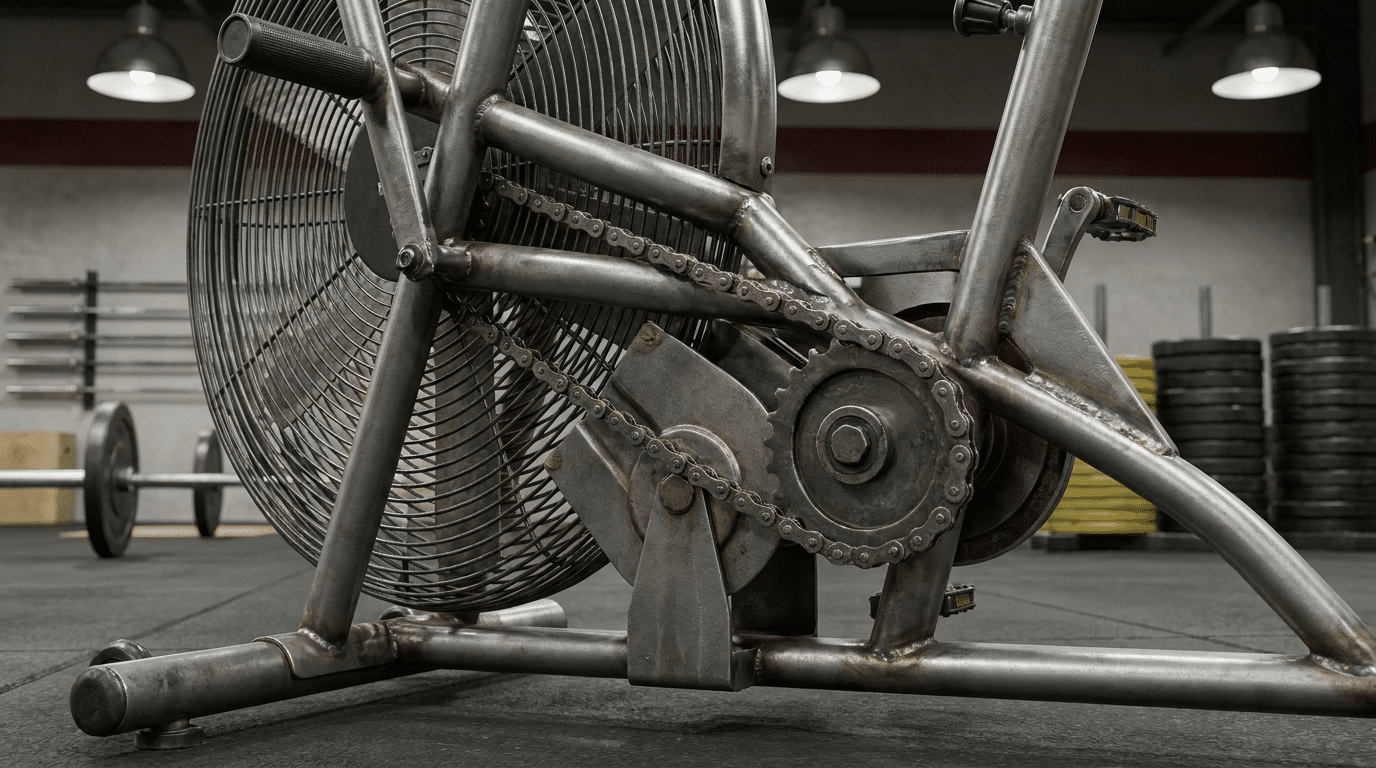 Air Bike Crossfit | Attrezzo cardio definitivo per allenamento HIIT professionale a casa
