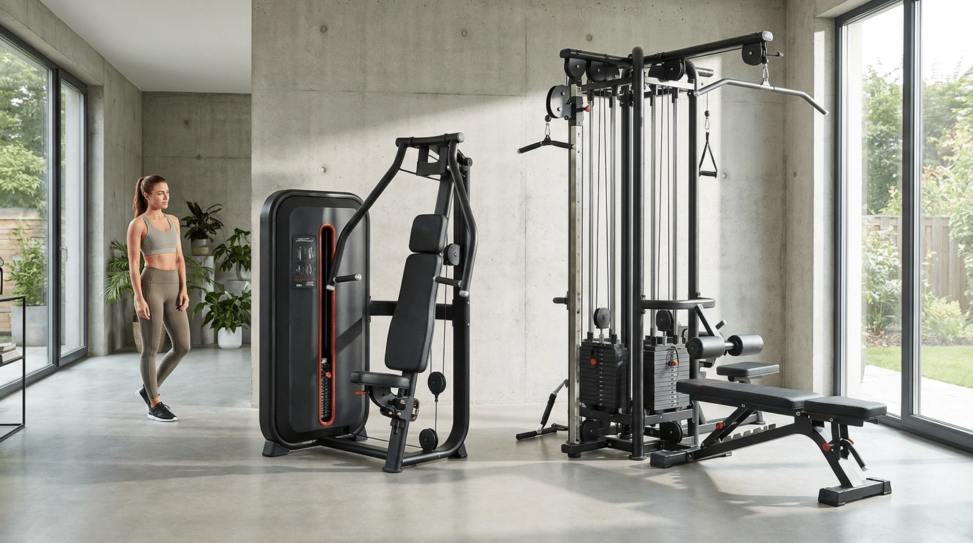 Guida al Confronto tra Macchine Isotoniche e Stazioni Multifunzione | Scelta per la Home Gym