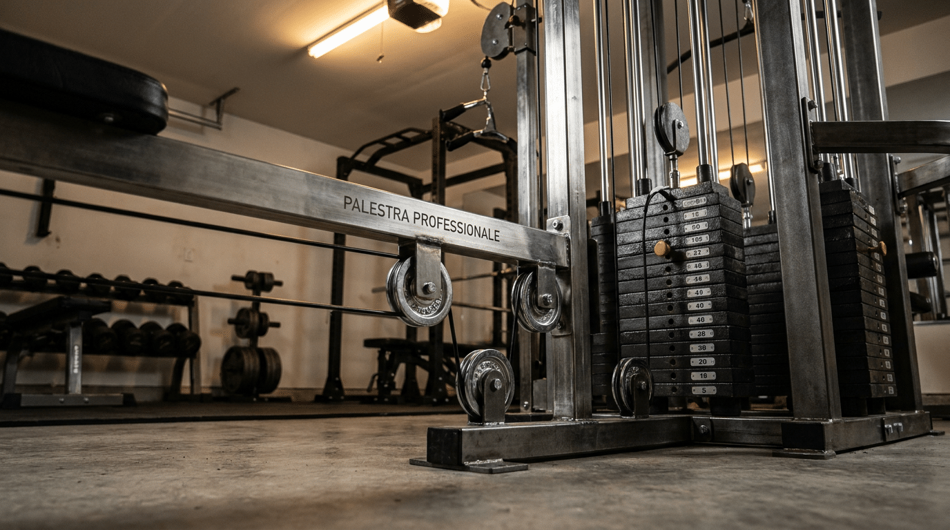 Guida su come allestire una sala pesi professionale in garage per un home gym ottimale