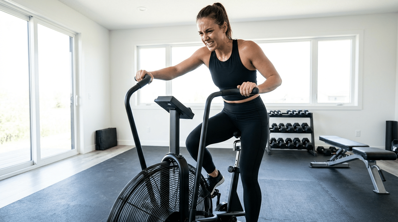 Air bike | Protocollo HIIT brucia grassi