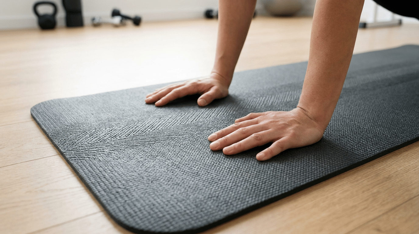 Tappetino fitness professionale | Grip, spessore e materiali per l'allenamento perfetto