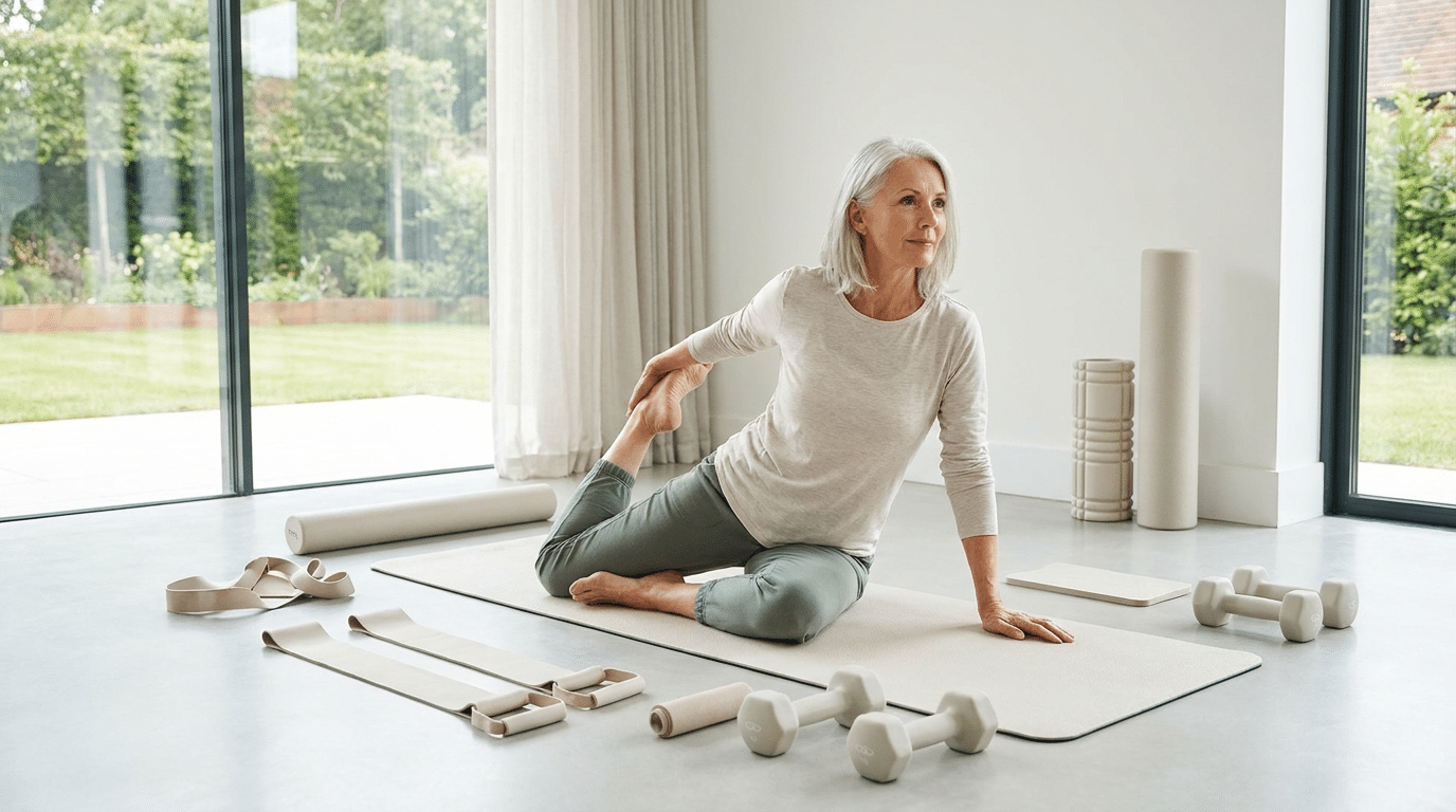 Guida pratica allo stretching e mobilità articolare dopo i 50 anni | Benefici per la menopausa